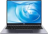 HUAWEI MateBook 14 2020 Laptop, 14 Zoll 2K-FullView-Touchscreen Notebook, AMD Ryzen 7 4800H, 16 GB RAM, 512 GB SSD, leichtes Metallgehäuse, Fingerabdrucksensor, Windows 10 Home - Space Gray Einheitsgröße