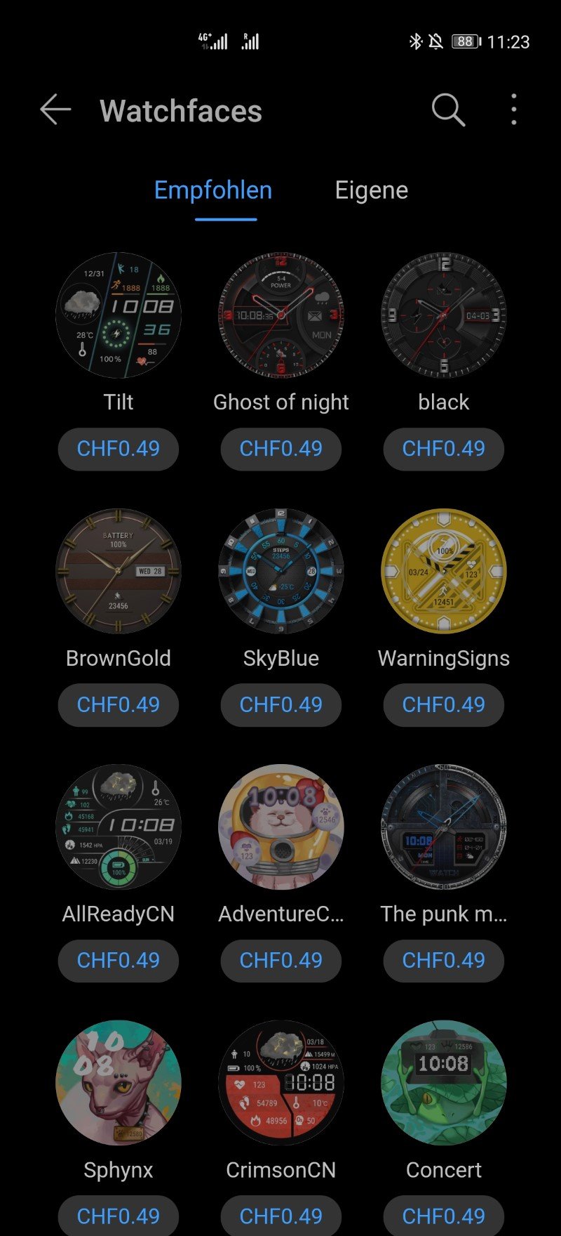 Endlich Watchfaces Kaufen In Der Huawei Health App Huaweiblog 3655