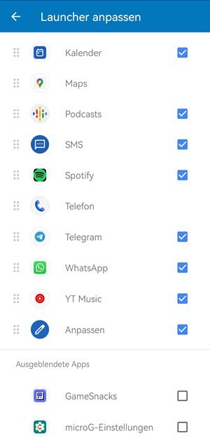 Anleitung Android Auto Launcher