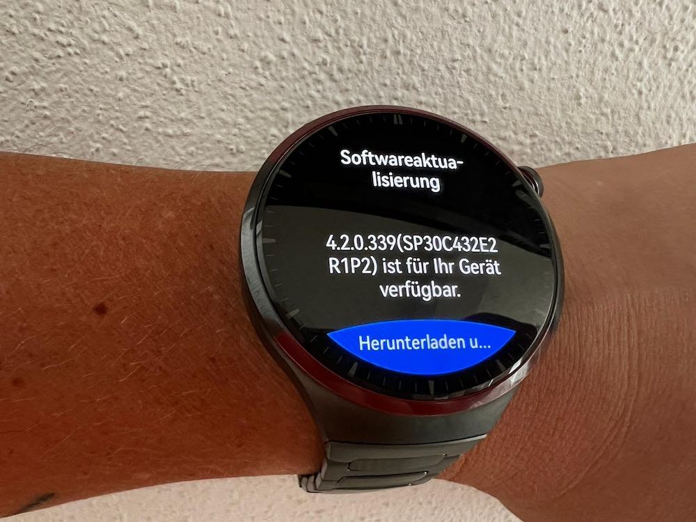 HUAWEI Watch 4 Pro Space Edition - neues Firmware Update 4.2.0.339 2