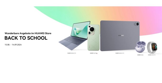 HUAWEI Deals Back to School 2024 HEADER