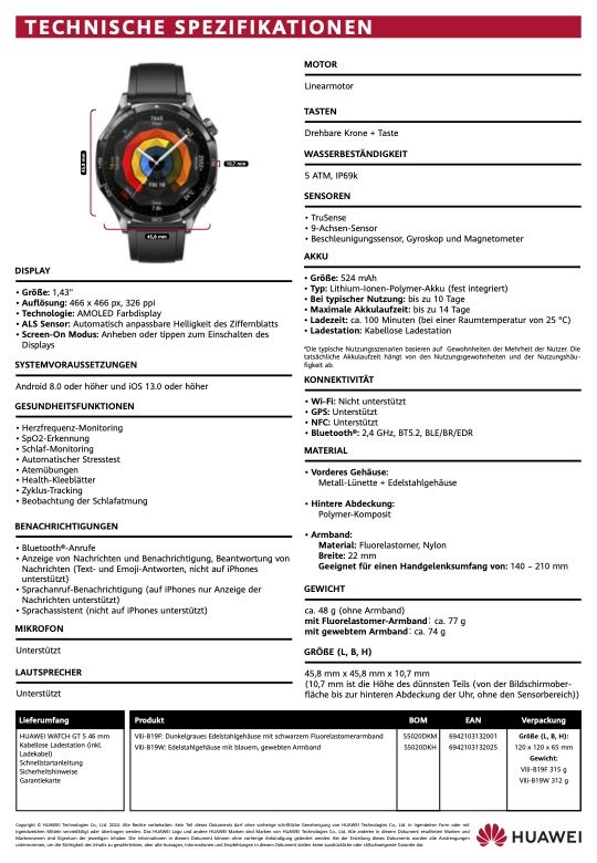 Das ist unser HUAWEI Watch GT 5 Test 1