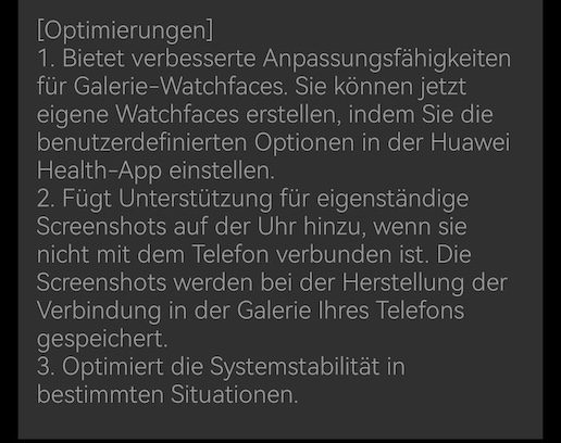 HUAWEI Watch GT 5 und GT 5 Pro Firmware Update - 5.0.0.100 2